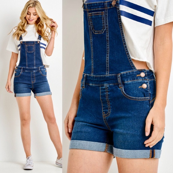 "Dessy" Push-Up Denim Shortall - Picture 4 of 4